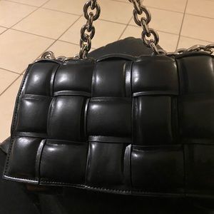 “Cassette” Dupe Leather Bag